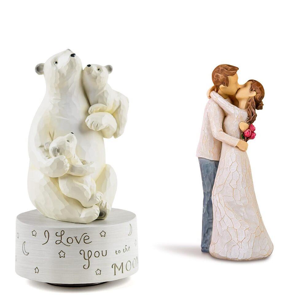 5872 Music Box for Family, Wife and Husband Figurine, Birthday Mother Day